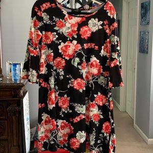 Espresso Large floral dress. EUC